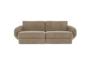 Esme Muse Soft Brown Sofa - 2 Seater by James Lane, a Sofas for sale on Style Sourcebook