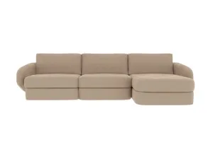 Esme Muse Driftwood Chaise Sofa Right Arm Facing - 3 Seater by James Lane, a Sofas for sale on Style Sourcebook