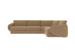 Esme Avon Honey Corner Sofa - 4 Seater by James Lane, a Sofas for sale on Style Sourcebook