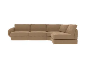Esme Avon Honey Sofa - 4 Seater RAF Terminal by James Lane, a Sofas for sale on Style Sourcebook
