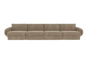 Esme Muse Soft Brown Sofa - 4 Seater by James Lane, a Sofas for sale on Style Sourcebook