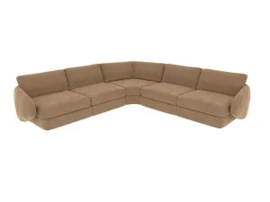 Esme Avon Honey Corner Sofa - 5 Seater by James Lane, a Sofas for sale on Style Sourcebook