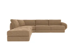 Esme Avon Honey Sofa - 5 Seater LAF Terminal by James Lane, a Sofas for sale on Style Sourcebook