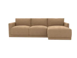 Haven Apt Avon Honey Chaise Right Facing Sofa by James Lane, a Sofas for sale on Style Sourcebook