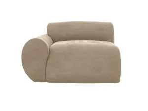 Malmo Muse Soft Brown 1 Seat Left Arm Facing Sofa Module by James Lane, a Sofas for sale on Style Sourcebook