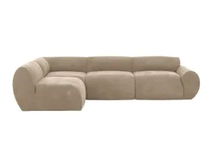 Malmo Muse Soft Brown Sofa - 4 Seater LAF Terminal by James Lane, a Sofas for sale on Style Sourcebook