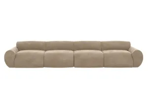 Malmo Muse Soft Brown Sofa - 4 Seater by James Lane, a Sofas for sale on Style Sourcebook