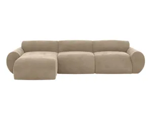 Malmo Muse Soft Brown Chaise Left Arm Facing Sofa - 3 Seater by James Lane, a Sofas for sale on Style Sourcebook