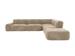 Beckett Muse Soft Brown Modular Sofa - 6 Piece by James Lane, a Sofas for sale on Style Sourcebook