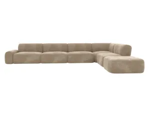 Beckett Muse Soft Brown Modular Sofa - 7 Piece by James Lane, a Sofas for sale on Style Sourcebook