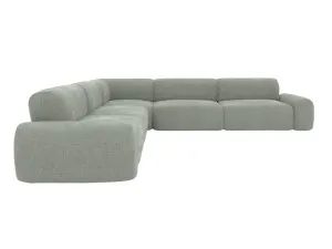 Beckett Avon Sage Modular Corner Sofa - 7 Piece by James Lane, a Sofas for sale on Style Sourcebook
