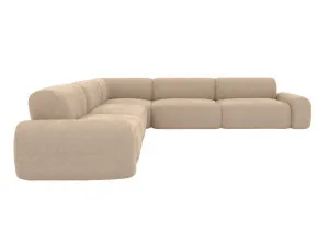Beckett Muse Driftwood Modular Corner Sofa - 7 Piece by James Lane, a Sofas for sale on Style Sourcebook