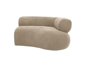 Colette Muse Soft Brown 1.5 Seater Right Arm Facing Chair Module by James Lane, a Sofas for sale on Style Sourcebook