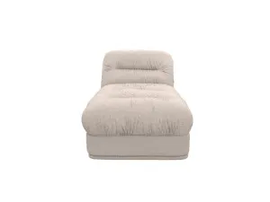 Reva Boucle Pumice Chaise Sofa Module by James Lane, a Sofas for sale on Style Sourcebook