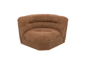 Reva Tribute Chestnut Wedge Corner Sofa Module by James Lane, a Sofas for sale on Style Sourcebook