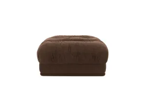 Reva Muse Chocolate Ottoman by James Lane, a Ottomans for sale on Style Sourcebook