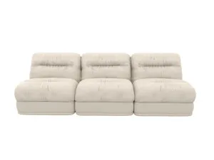 Reva Muse Flax 3 Seater Modular Sofa by James Lane, a Sofas for sale on Style Sourcebook