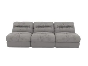 Reva Toorak Pebble 3 Seater Modular Sofa by James Lane, a Sofas for sale on Style Sourcebook