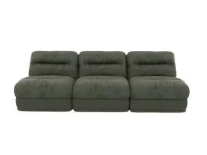 Reva Tribute Dark Jade 3 Seater Modular Sofa by James Lane, a Sofas for sale on Style Sourcebook