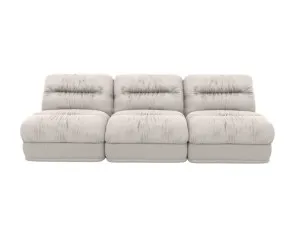 Reva Toorak Pearl 3 Seater Modular Sofa by James Lane, a Sofas for sale on Style Sourcebook