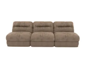 Reva Tribute Walnut 3 Seater Modular Sofa by James Lane, a Sofas for sale on Style Sourcebook