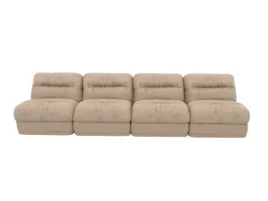 Reva Muse Driftwood 4 Seater Modular Sofa by James Lane, a Sofas for sale on Style Sourcebook