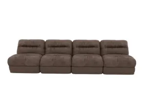 Reva Muse Mink 4 Seater Modular Sofa by James Lane, a Sofas for sale on Style Sourcebook