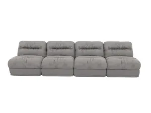 Reva Toorak Pebble 4 Seater Modular Sofa by James Lane, a Sofas for sale on Style Sourcebook