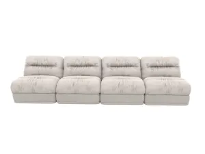 Reva Toorak Pearl 4 Seater Modular Sofa by James Lane, a Sofas for sale on Style Sourcebook