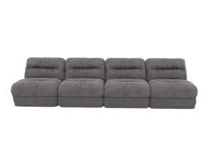 Reva Tribute Storm 4 Seater Modular Sofa by James Lane, a Sofas for sale on Style Sourcebook