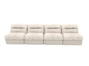Reva View Cream 4 Seater Modular Sofa by James Lane, a Sofas for sale on Style Sourcebook