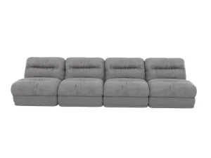 Reva View Steel 4 Seater Modular Sofa by James Lane, a Sofas for sale on Style Sourcebook