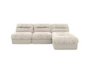 Reva Avon Mineral 3 Seater Modular Chaise Sofa by James Lane, a Sofas for sale on Style Sourcebook