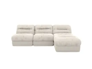 Reva California Ivory 3 Seater Modular Chaise Sofa by James Lane, a Sofas for sale on Style Sourcebook