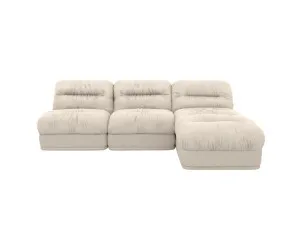 Reva Tribute Shell 3 Seater Modular Chaise Sofa by James Lane, a Sofas for sale on Style Sourcebook