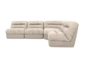 Reva Avon Taupe 4 Seater Modular Corner Sofa by James Lane, a Sofas for sale on Style Sourcebook