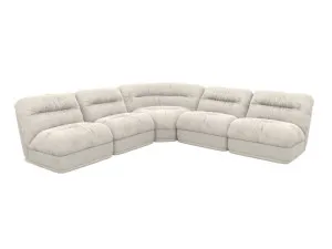 Reva California Ivory 5 Seater Modular Corner Sofa by James Lane, a Sofas for sale on Style Sourcebook