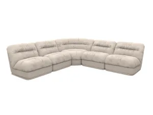 Reva Noa Desert 5 Seater Modular Corner Sofa by James Lane, a Sofas for sale on Style Sourcebook