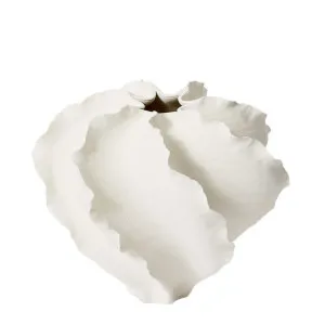 Ottilie Vessel Ivory - 24cm by James Lane, a Vases & Jars for sale on Style Sourcebook