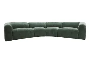 Vale Muse Forest Modular Curve Sofa - 4 Seater by James Lane, a Sofas for sale on Style Sourcebook