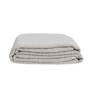 Noosa Boucle Pumice Bed Slipcover Double by James Lane, a Beds & Bed Frames for sale on Style Sourcebook
