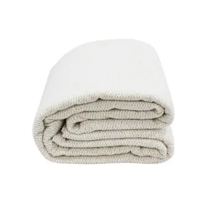 Noosa Kent Bisque Bed Slipcover Double by James Lane, a Beds & Bed Frames for sale on Style Sourcebook
