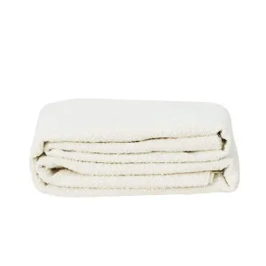 Noosa Boucle Ivory Bed Slipcover King by James Lane, a Beds & Bed Frames for sale on Style Sourcebook