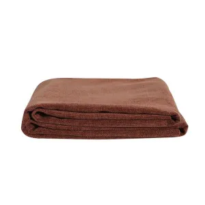 Noosa Muse Rust Bed Slipcover King Single by James Lane, a Beds & Bed Frames for sale on Style Sourcebook