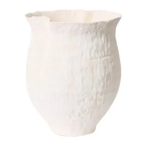 Luciano Porcelain White Vase by James Lane, a Vases & Jars for sale on Style Sourcebook