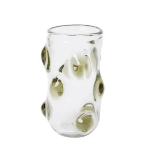 Kairo Vase Glass Green - 30cm by James Lane, a Vases & Jars for sale on Style Sourcebook