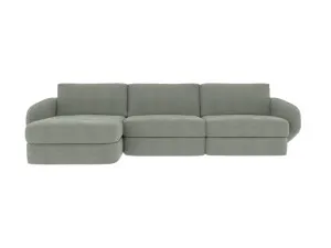 Esme Avon Sage Chaise Sofa - 3 Seater by James Lane, a Sofas for sale on Style Sourcebook