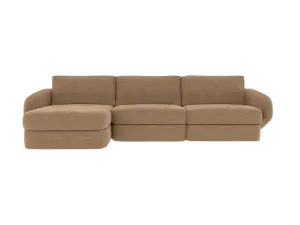 Esme Avon Honey Chaise Sofa - 3 Seater by James Lane, a Sofas for sale on Style Sourcebook