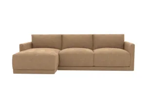 Haven Apt Avon Honey Chaise Sofa by James Lane, a Sofas for sale on Style Sourcebook