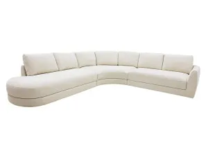 Eloise Axis Drift Corner Modular Sofa with Left Terminal - 5 Seater by James Lane, a Sofas for sale on Style Sourcebook